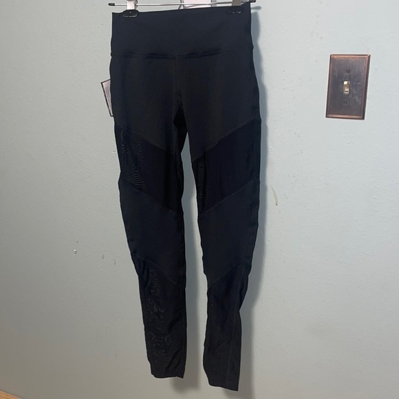 Style Reform Pants - NWT STYLE REFORM Mesh Black Women’s Leggings Size Large